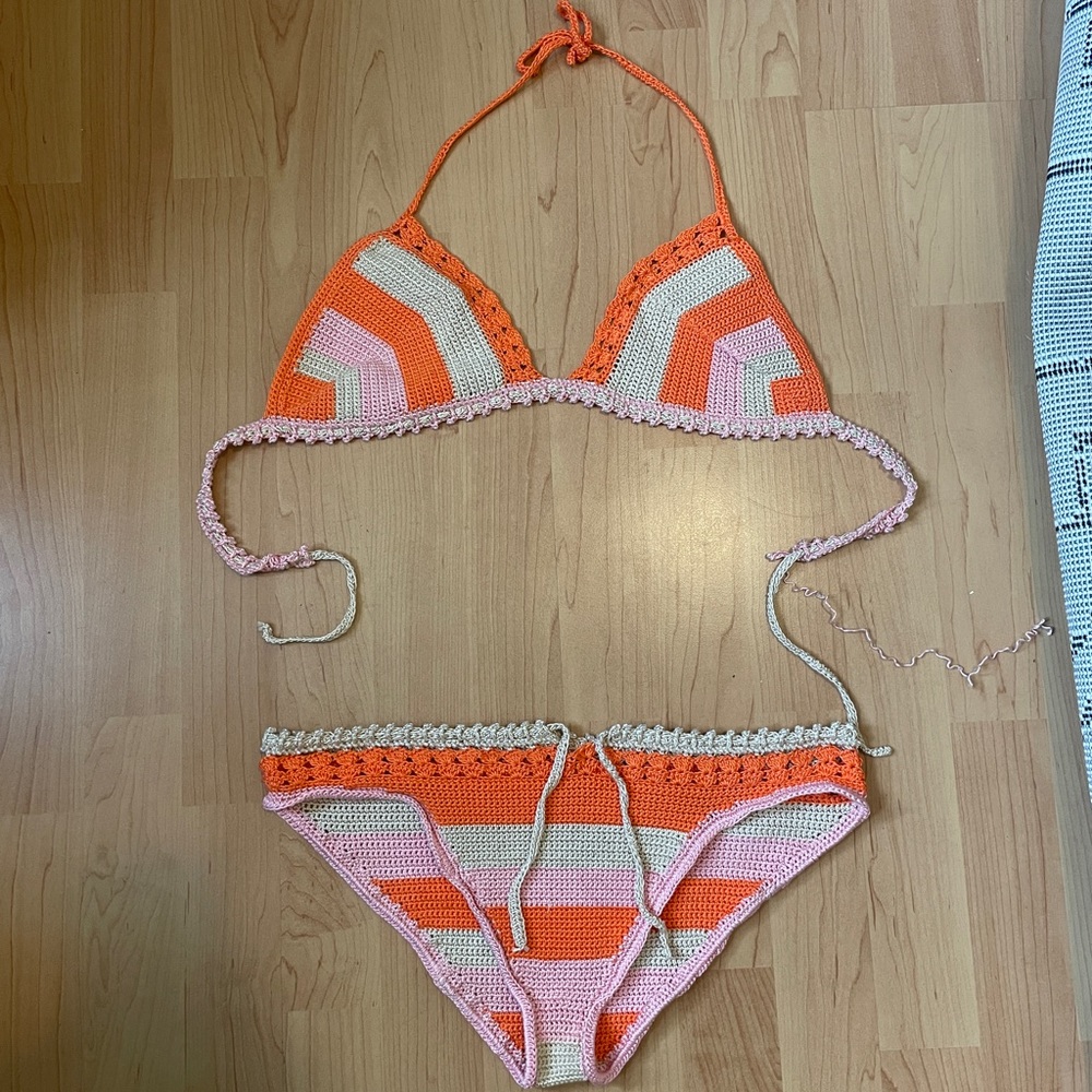 handmade crochet bikini set